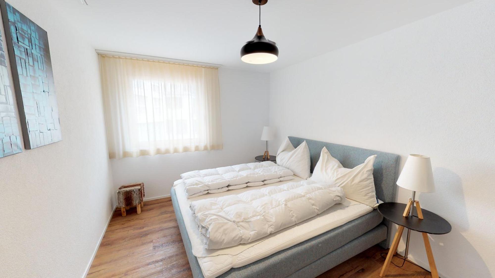 Panorama Daire Blatten bei Naters Oda fotoğraf