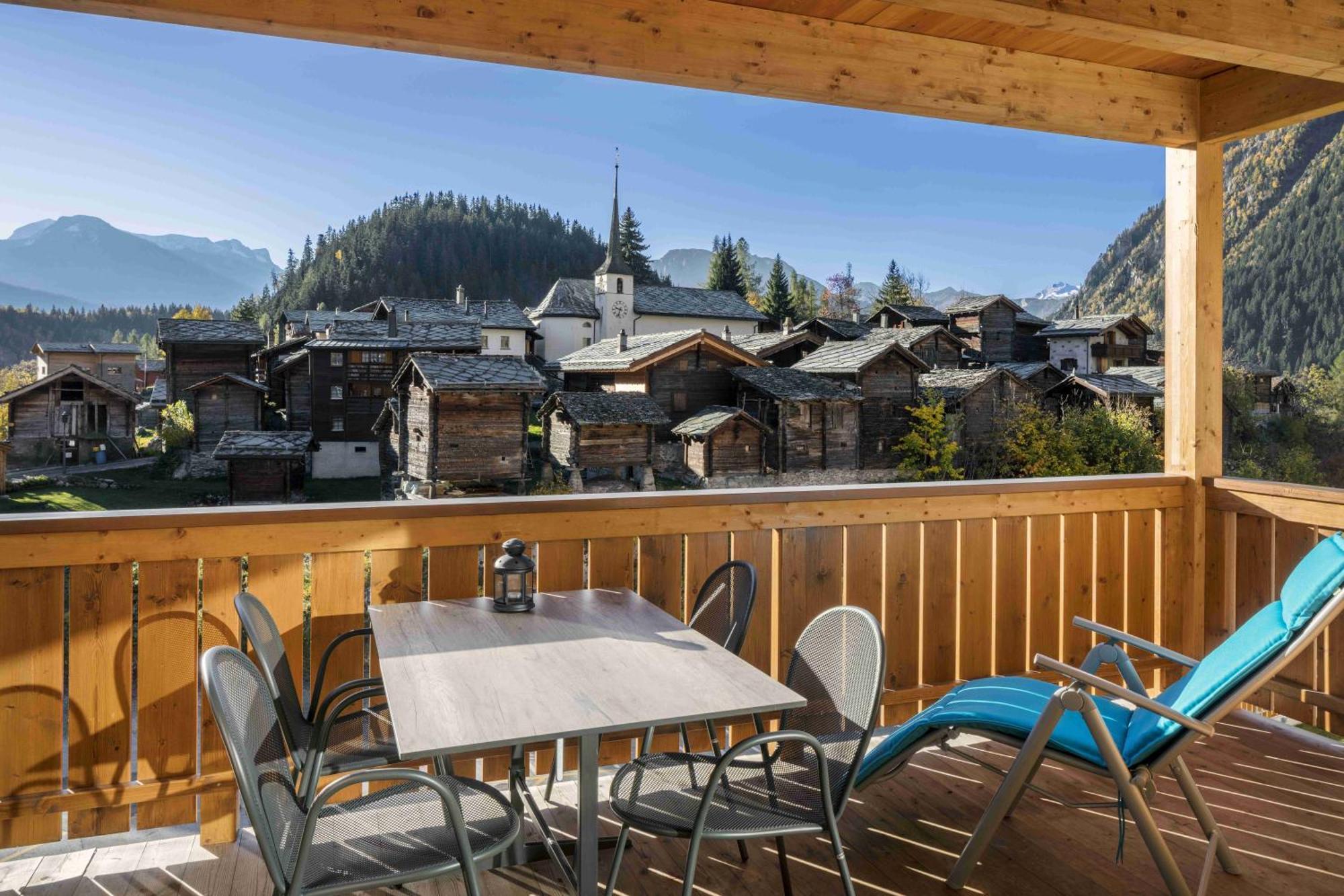 Panorama Daire Blatten bei Naters Dış mekan fotoğraf