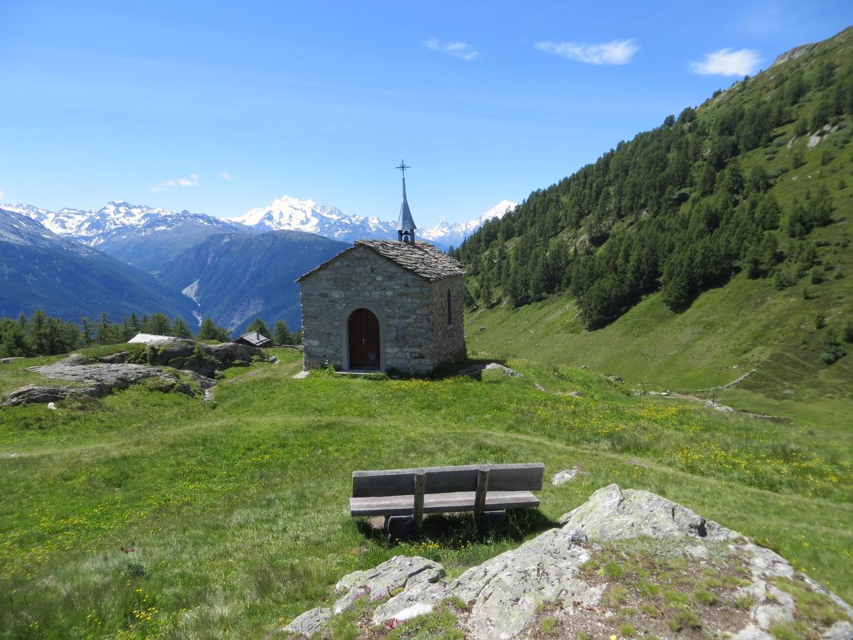 Panorama Daire Blatten bei Naters Dış mekan fotoğraf